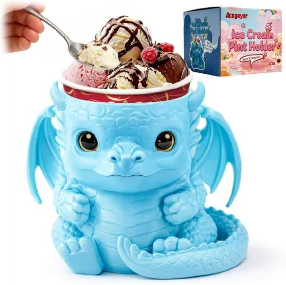 Dinosaur Ice Cream Pint Holder