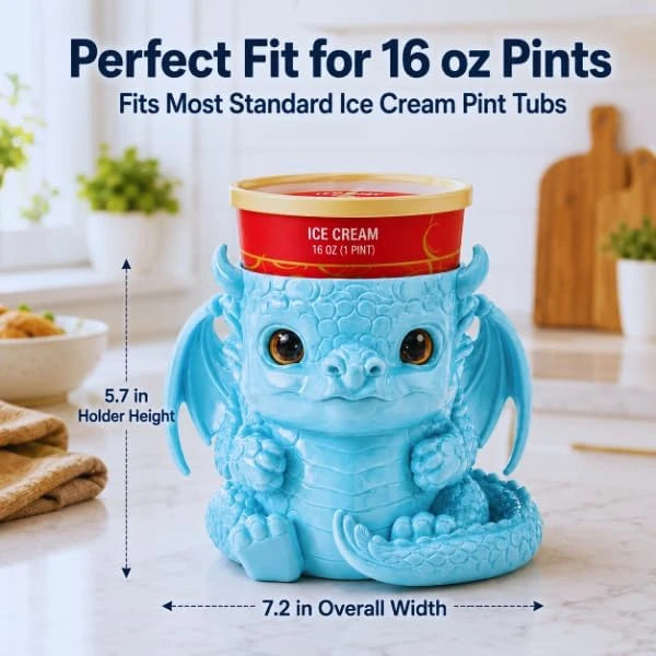 Dinosaur Ice Cream Pint Holder