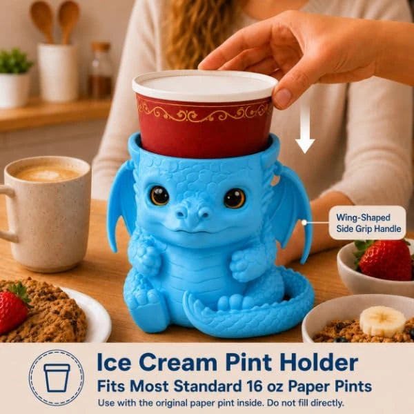 Dinosaur Ice Cream Pint Holder