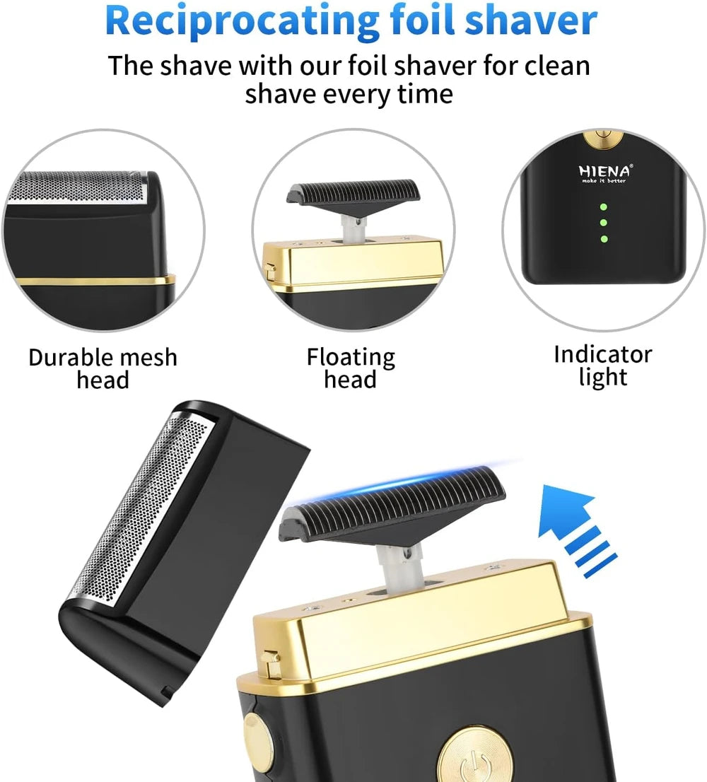 Hiena Pro Professional Hair Clipper Set