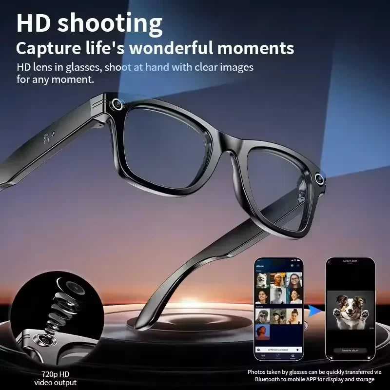 Smart Video Recording Glasses