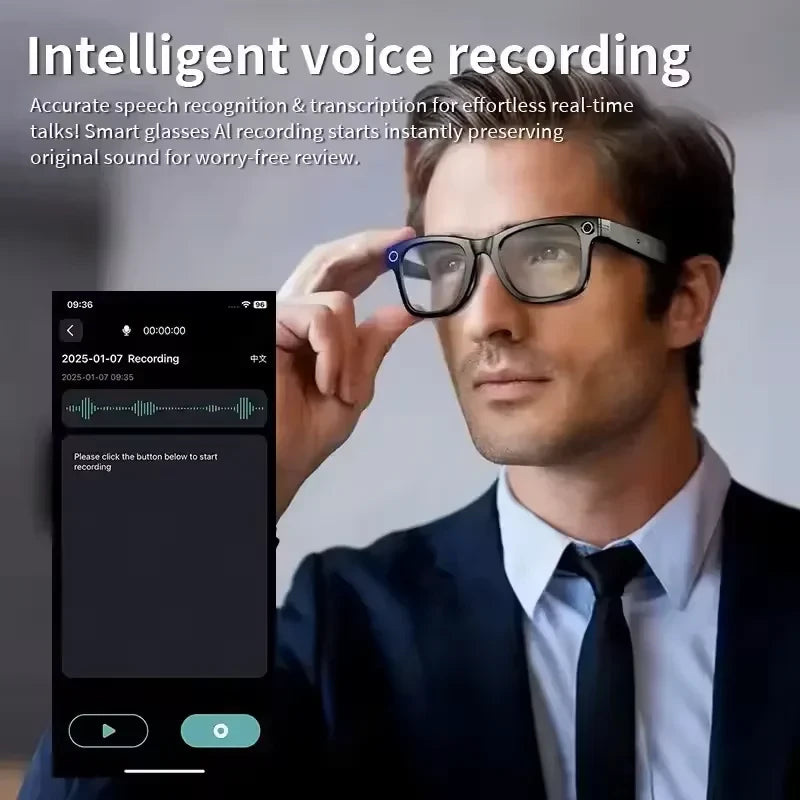 Smart Video Recording Glasses