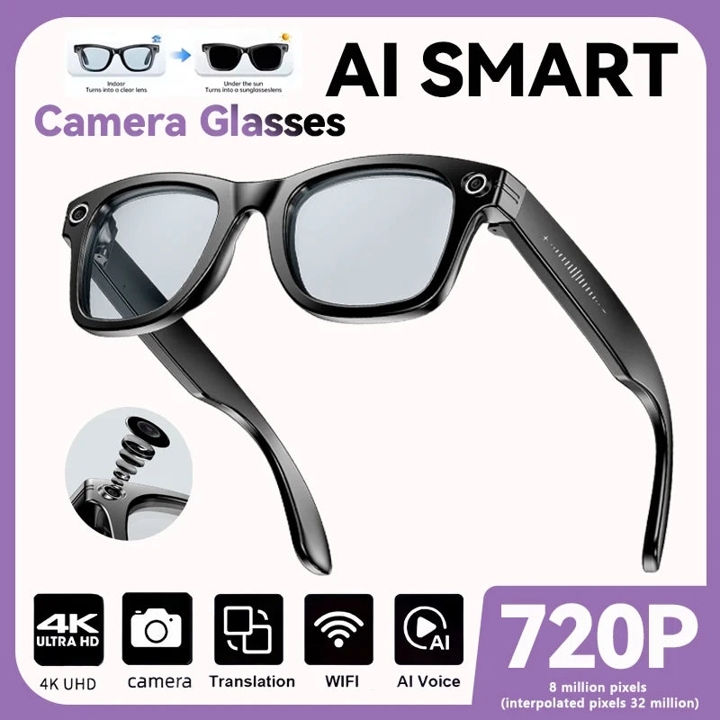 Smart Video Recording Glasses