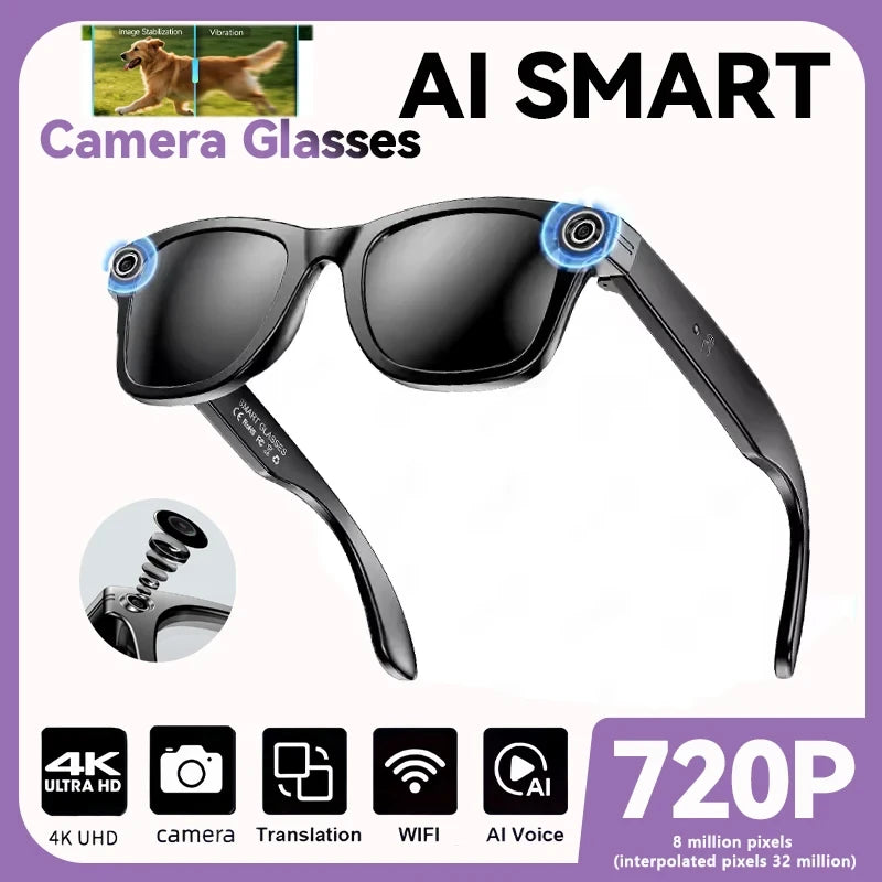 Smart Video Recording Glasses