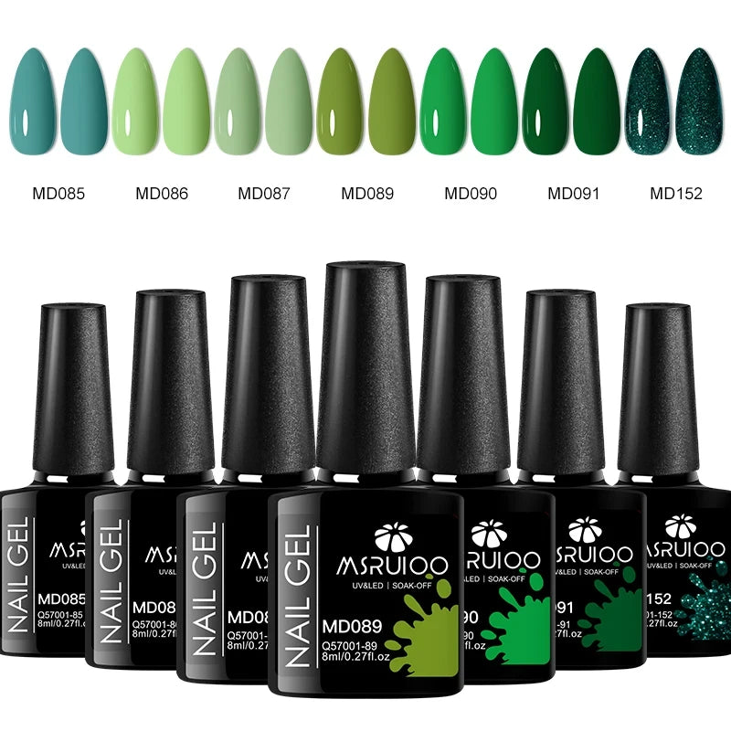 Msruioo Professional Gel Nail Polish Set