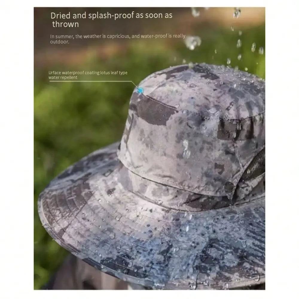 Solar Powered Cooling Fishing Hat