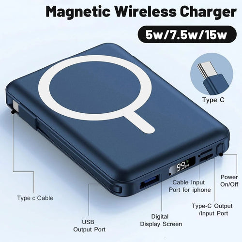 Azmuth Magnetic Portable Charger