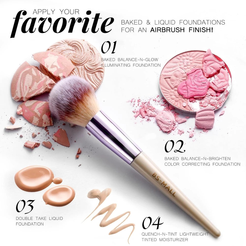 BS-MALL 18-Piece Professional Makeup Brush Set