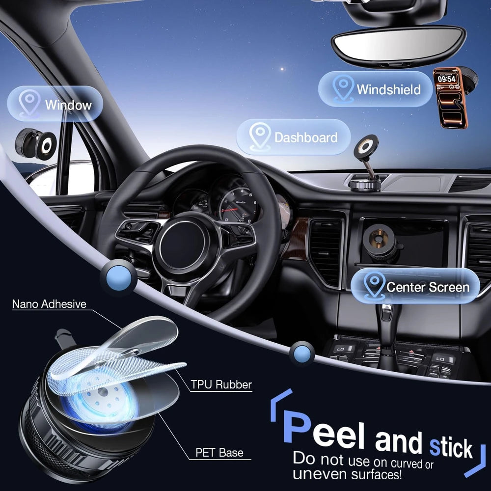 Vooii Magnetic Vacuum Car Mount