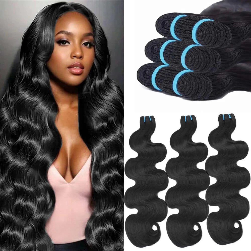 GFZZ Body Wave Human Hair Bundles