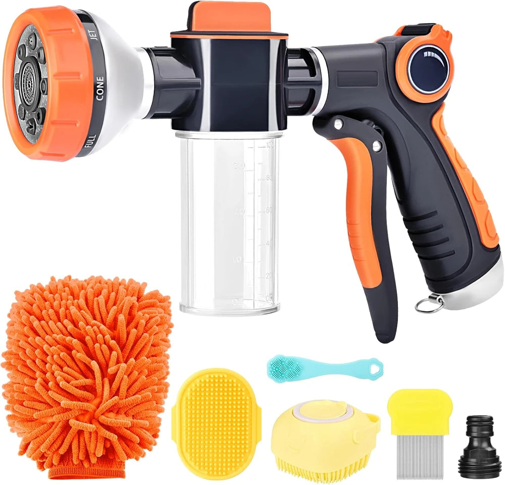 Dog Grooming Hose Sprayer Kit