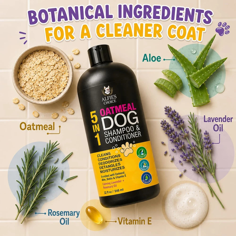 Alfie's Choice Oatmeal Dog Shampoo