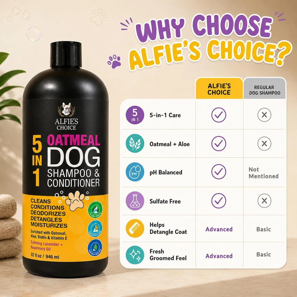 Alfie's Choice Oatmeal Dog Shampoo