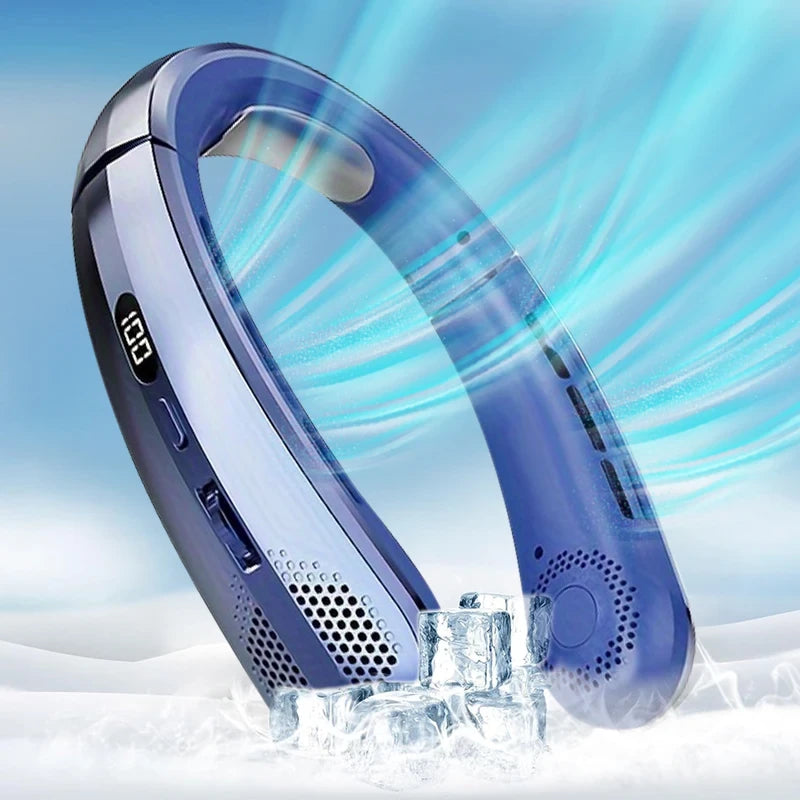 Portable Bladeless Hanging Neck Fan