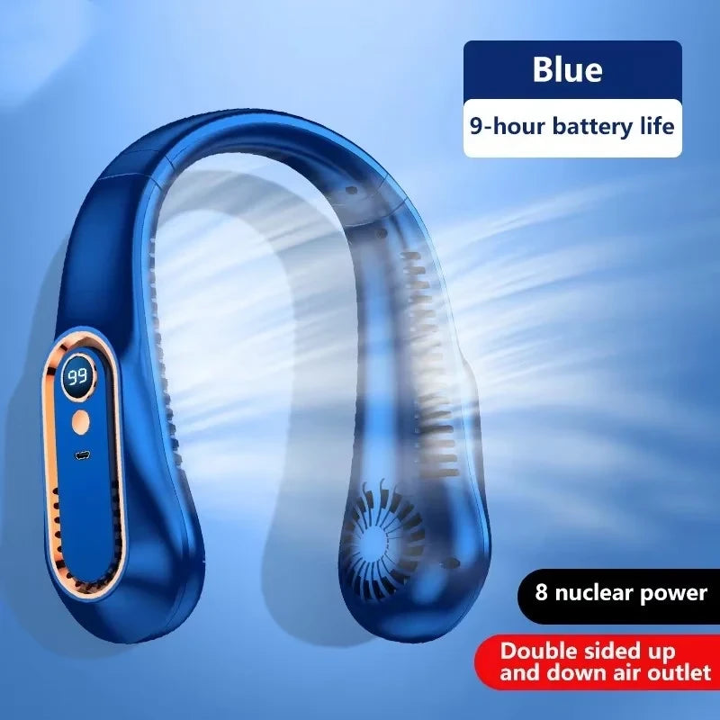 Portable Bladeless Hanging Neck Fan