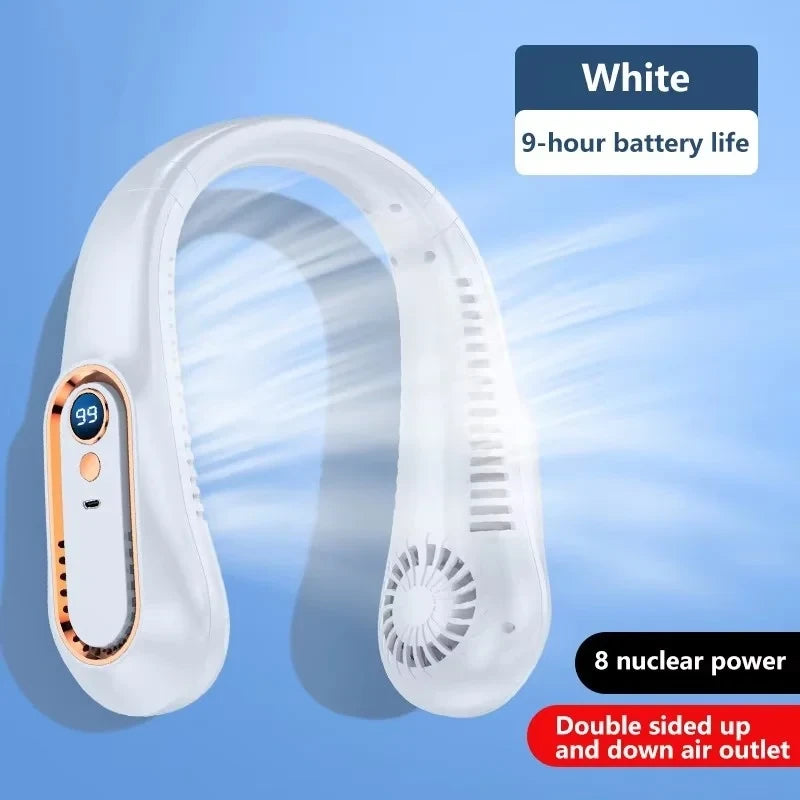 Portable Bladeless Hanging Neck Fan