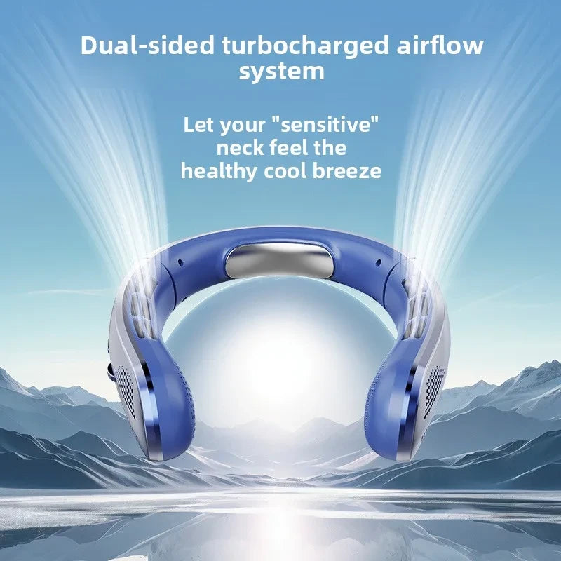 Portable Bladeless Hanging Neck Fan