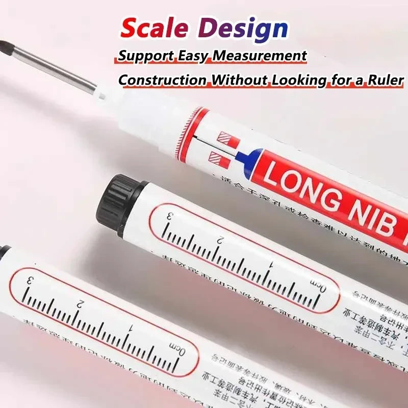 Deep Hole Long Nib Markers
