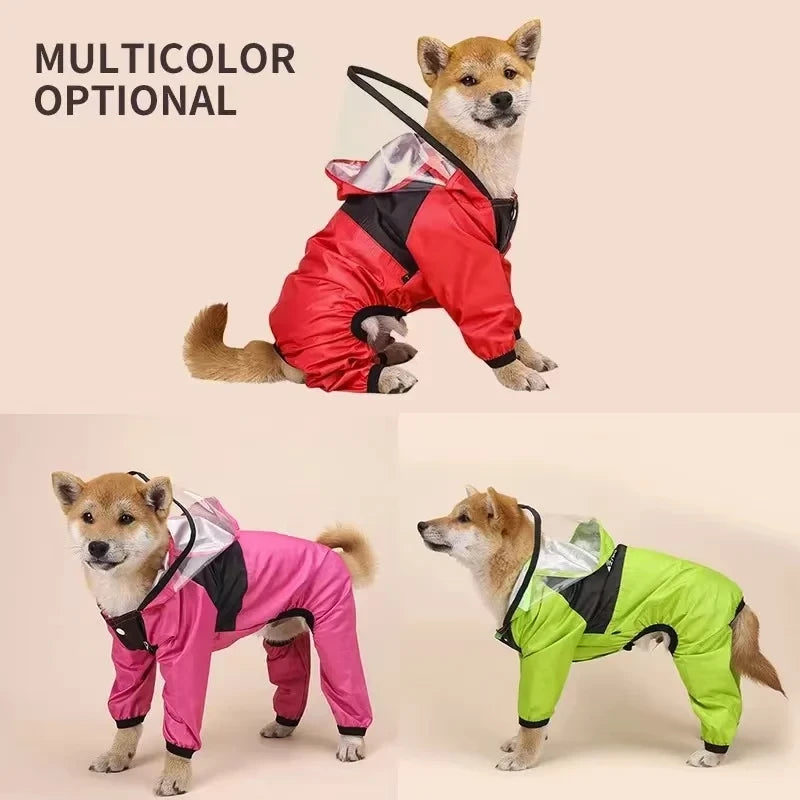 Waterproof Dog Raincoat