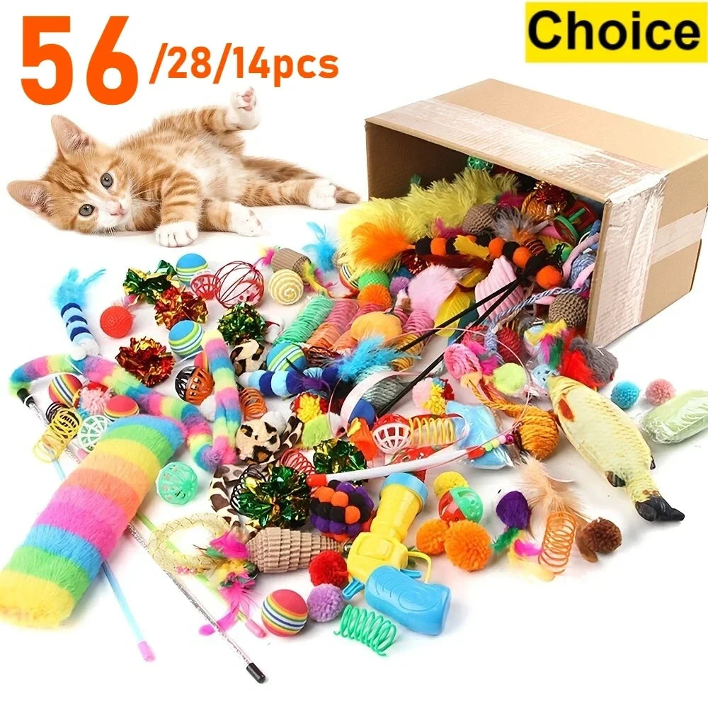 Assorted Cat Toy Variety Pack