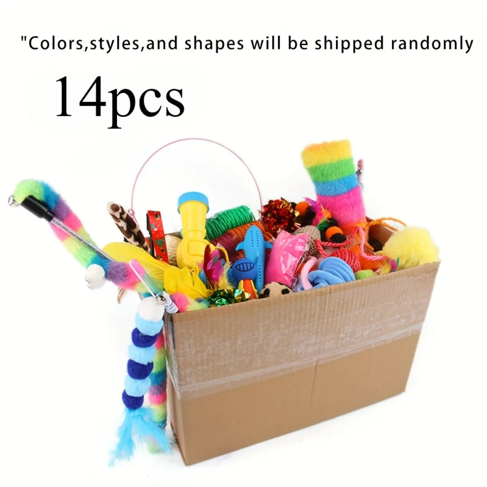 Assorted Cat Toy Variety Pack