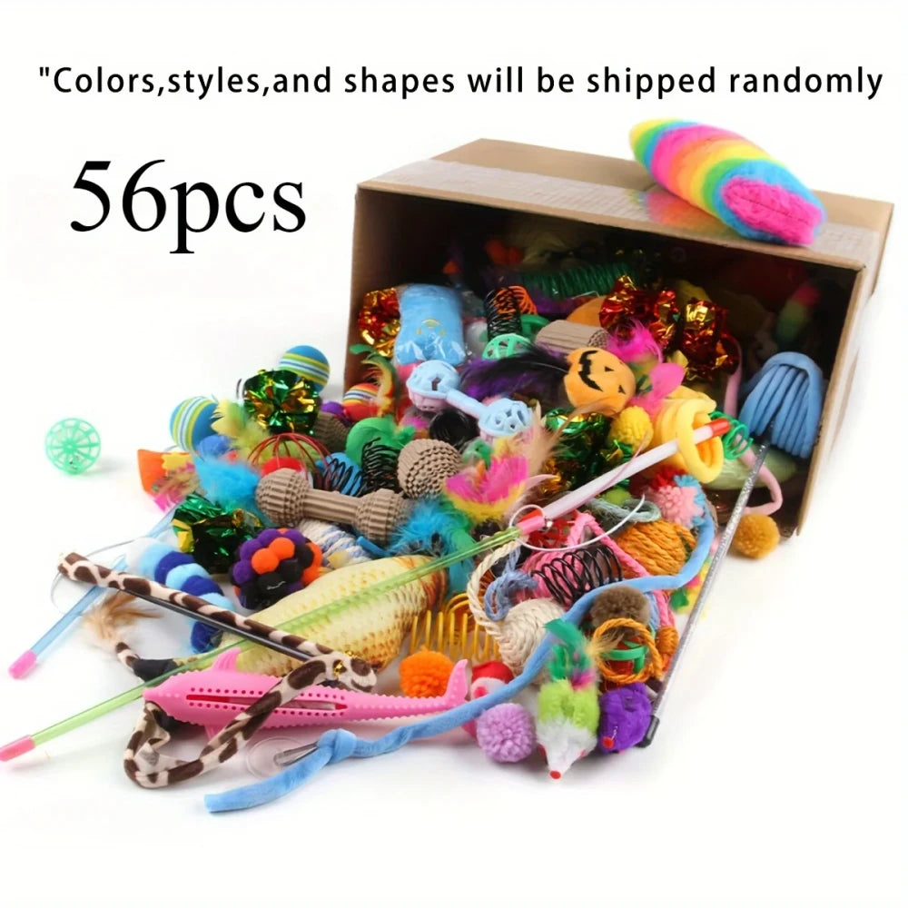 Assorted Cat Toy Variety Pack