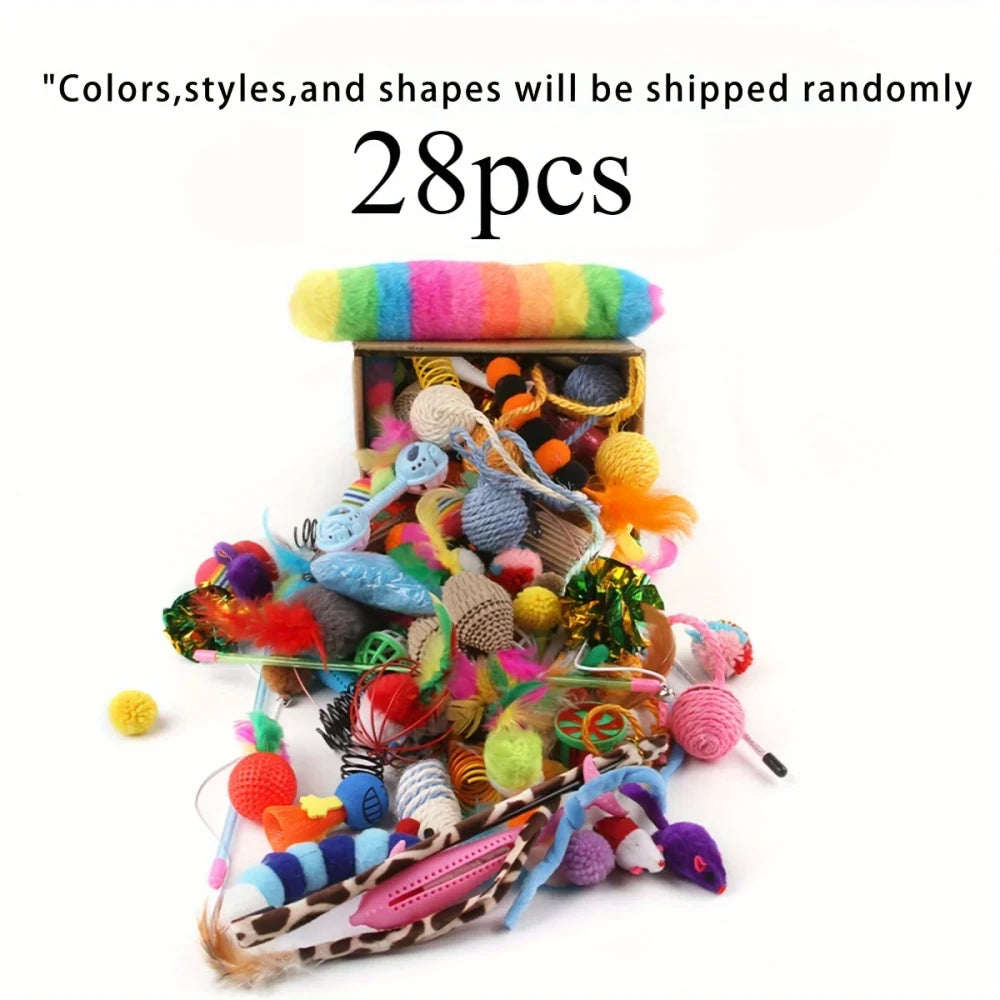 Assorted Cat Toy Variety Pack